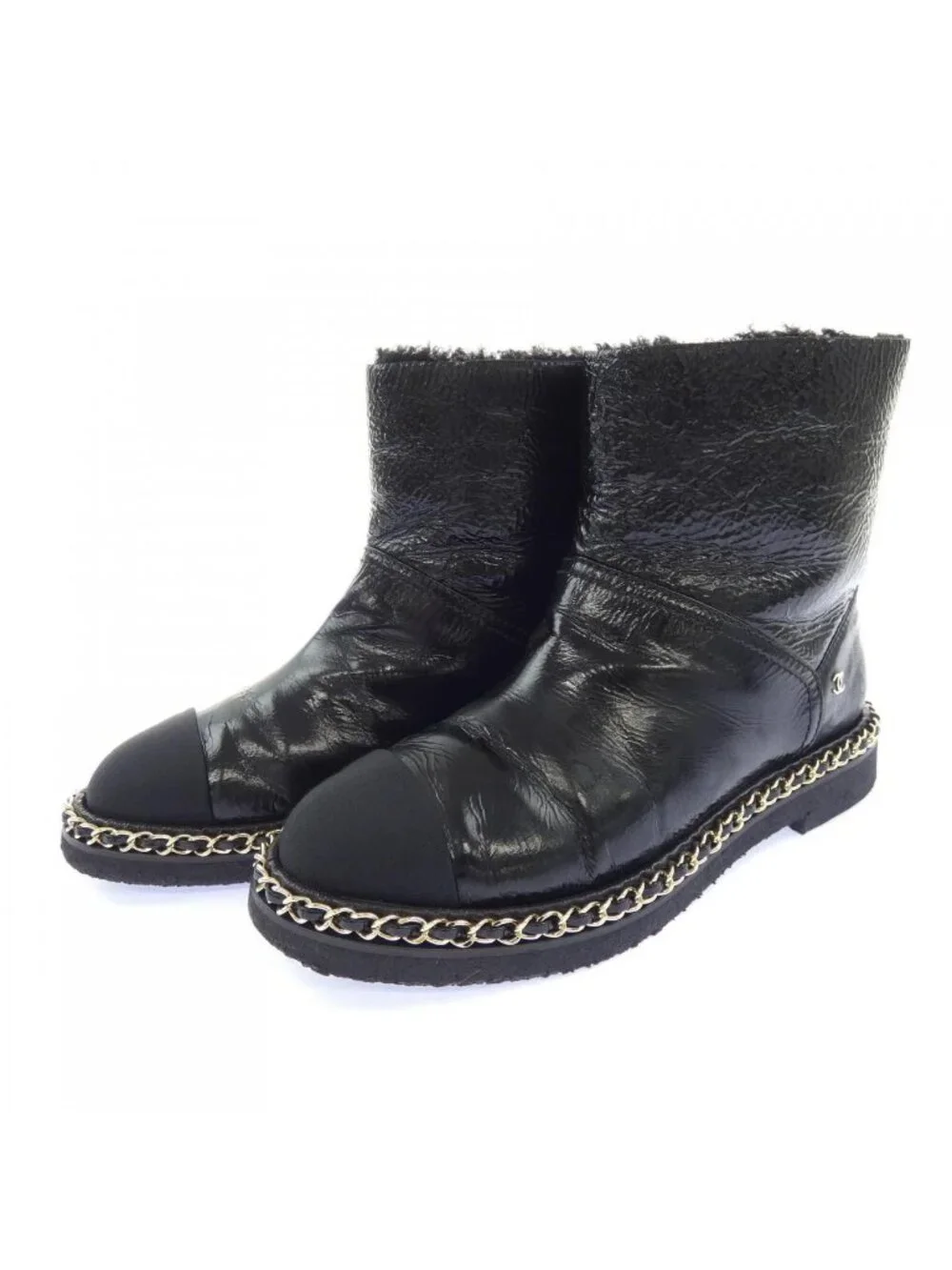 Chanel Boots Black